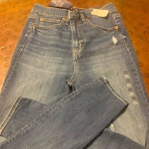 Gap Jeans Juniors Women's 6/28R Sky High True Skinny NWT 6/28